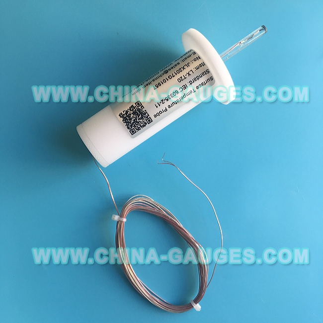 IEC 60335-2-6 Figure 104 - Probe for Measuring Surface Temperatures