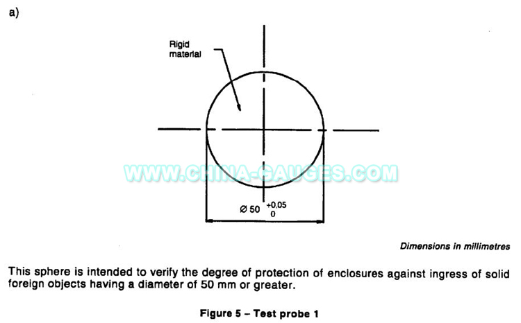 test probe 1 of en 61032